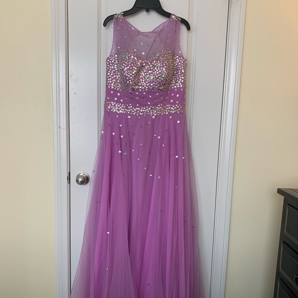 Lilac Prom Dress - Picture 1 of 7